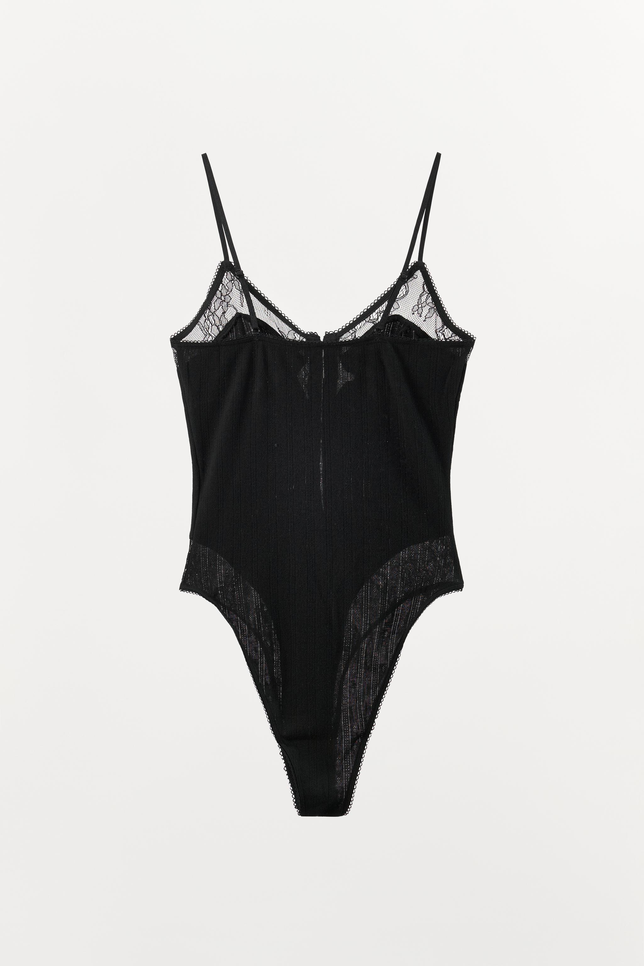 POINTELLE LACE BODYSUIT